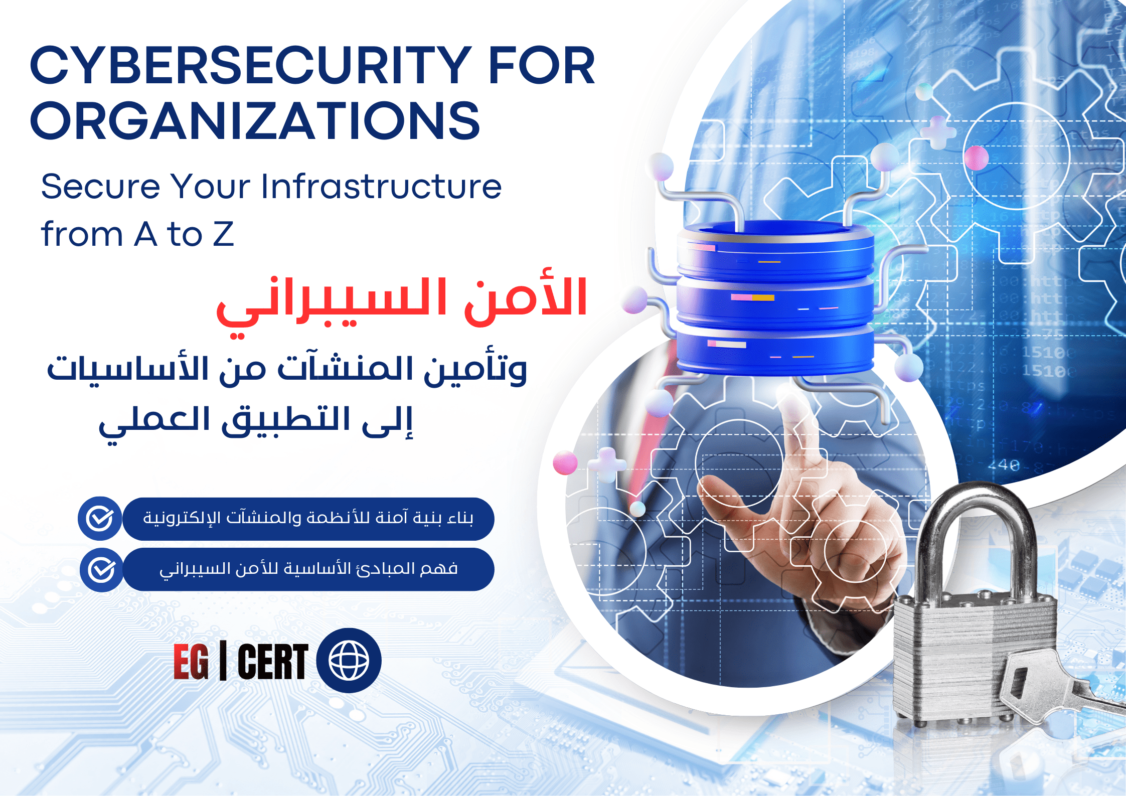 الأمن السيبراني وتأمين المنشآت